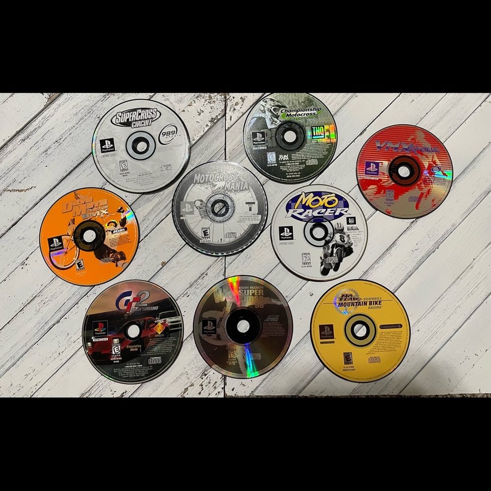 Lot of 9 PlayStation games